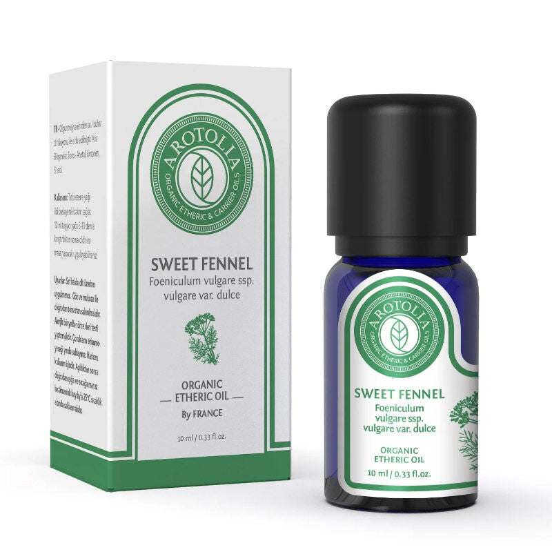 Arotolia Sweet Fennel Essential Oil for Aromatherapy 10 ml by Beauty Care Bag