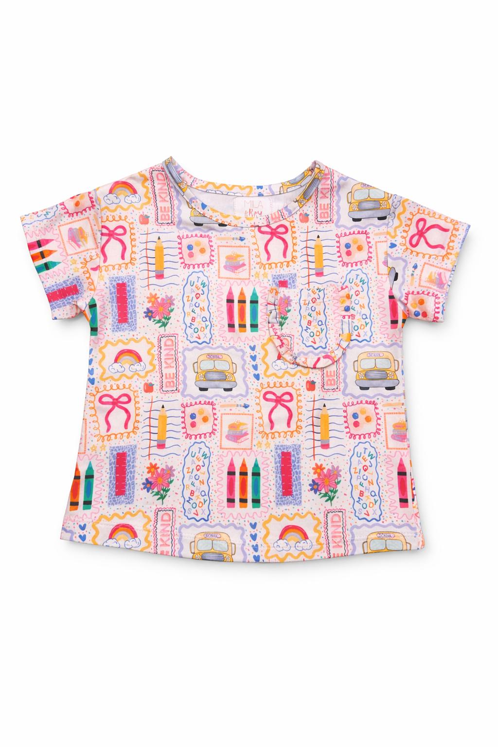 Art Class Ruffle Pocket TeeRuffle Pocket TeeTorqelo.com