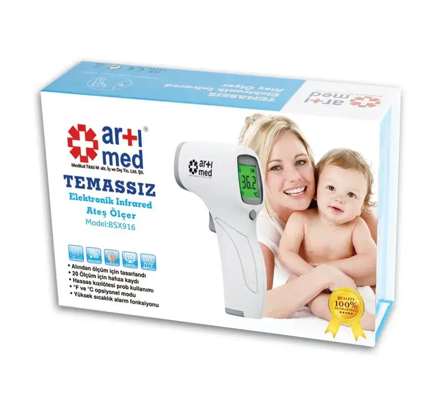 Artimed Non-Contact Infrared Thermometer for Family Care by Beauty Care Bag