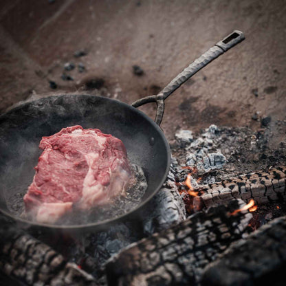 Carbon Steel Frying Pan by Alva Cookware