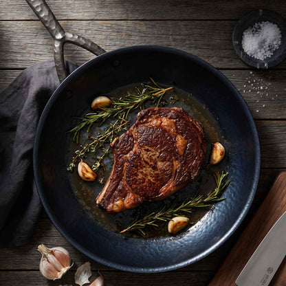 Carbon Steel Frying Pan by Alva Cookware