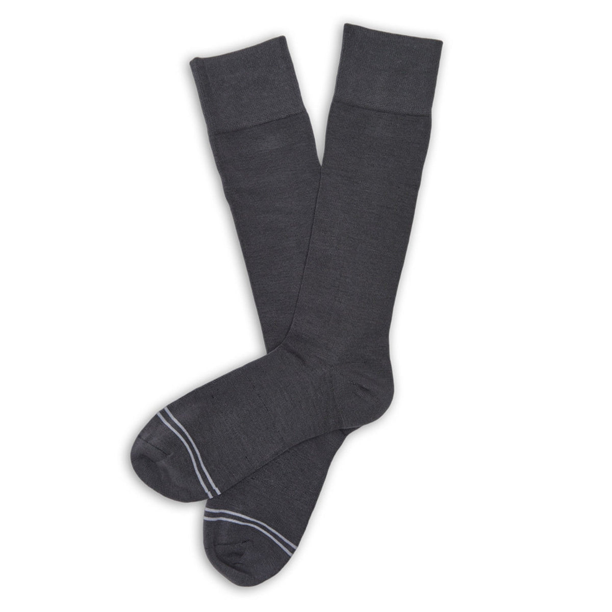 Asher 6-Pack - Charcoal Dress SocksBoardroom Dress SocksTorqelo.com