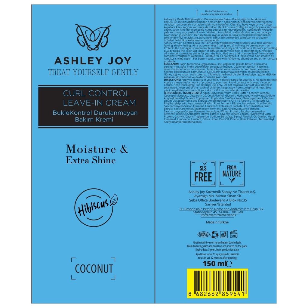 Ashley Joy Curl Defining Leave-In Cream for Waves & Curls 150 mlHair CareTorqelo.com