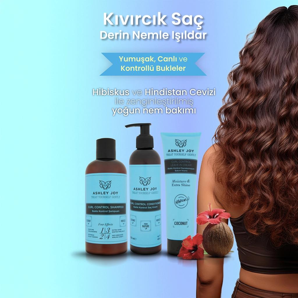 Ashley Joy Curl Defining Leave-In Cream for Waves & Curls 150 mlHair CareTorqelo.com