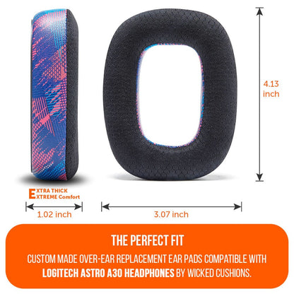 Astro A30 Earpads - WC FreeZe Cooling GelCooling Gel Ear PadsTorqelo.com