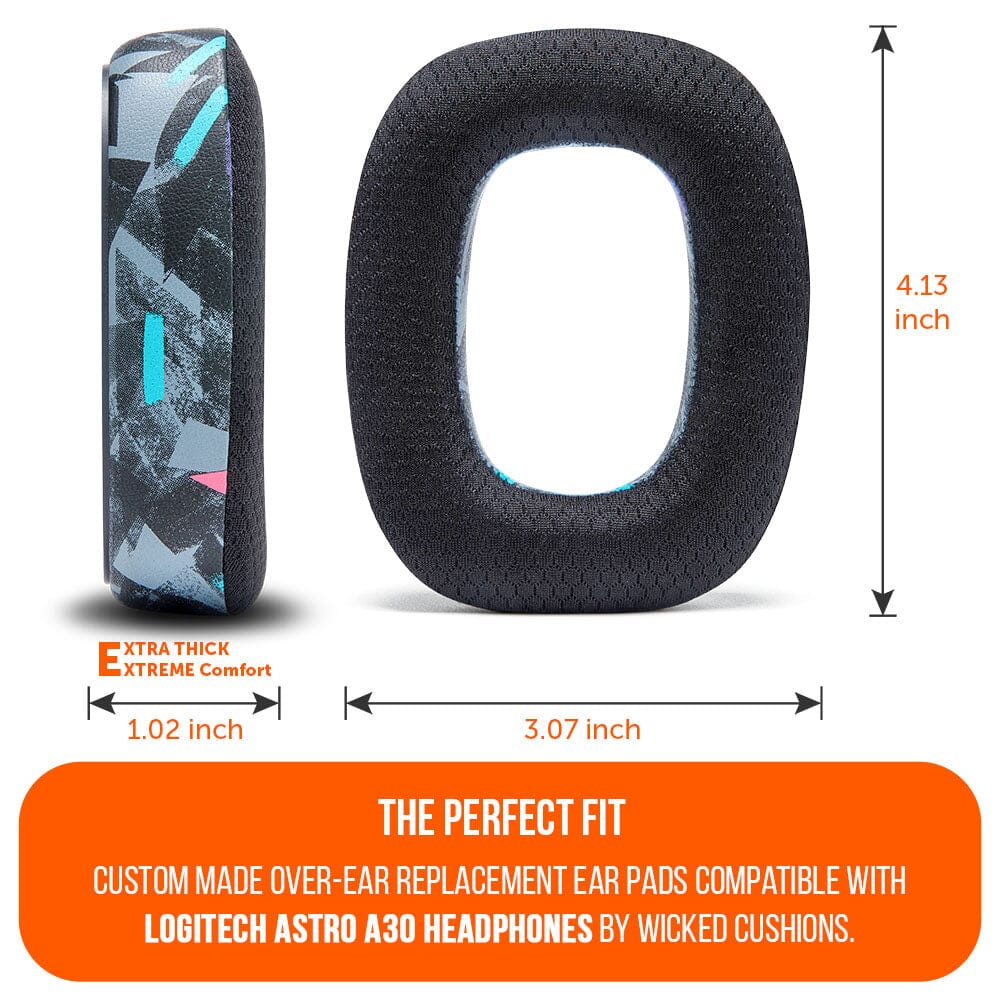 Astro A30 Earpads - WC FreeZe Cooling GelCooling Gel Ear PadsTorqelo.com
