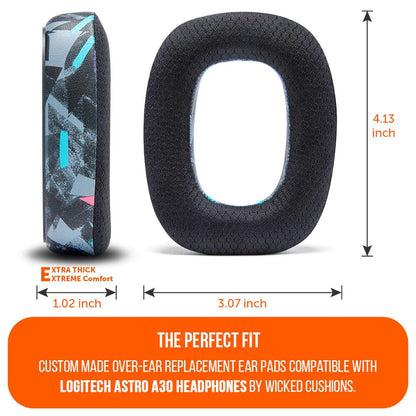 Astro A30 Earpads - WC FreeZe Cooling GelCooling Gel Ear PadsTorqelo.com