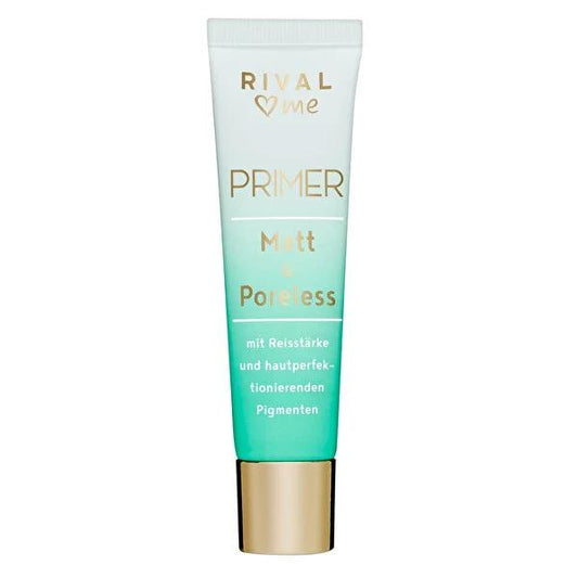 Rival Loves Me Mattifying Makeup Primer - Poreless Finish, 30 ml - Controls Shine & Minimizes Pores by Beauty Care Bag