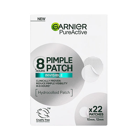 Garnier Pimple Patch: Hydrocolloid Acne Treatment - Invisible Blemish Remover, Clinically Proven Overnight Spot Treatment, 22 Patches by Beauty Care Bag