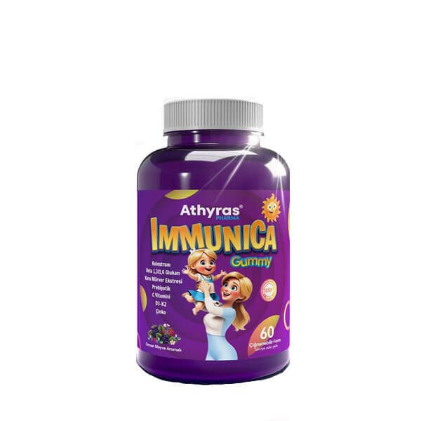 Athyras Pharma Immunica Gummy with Elderberry & Beta Glucan 60 CountSupplementsTorqelo.com