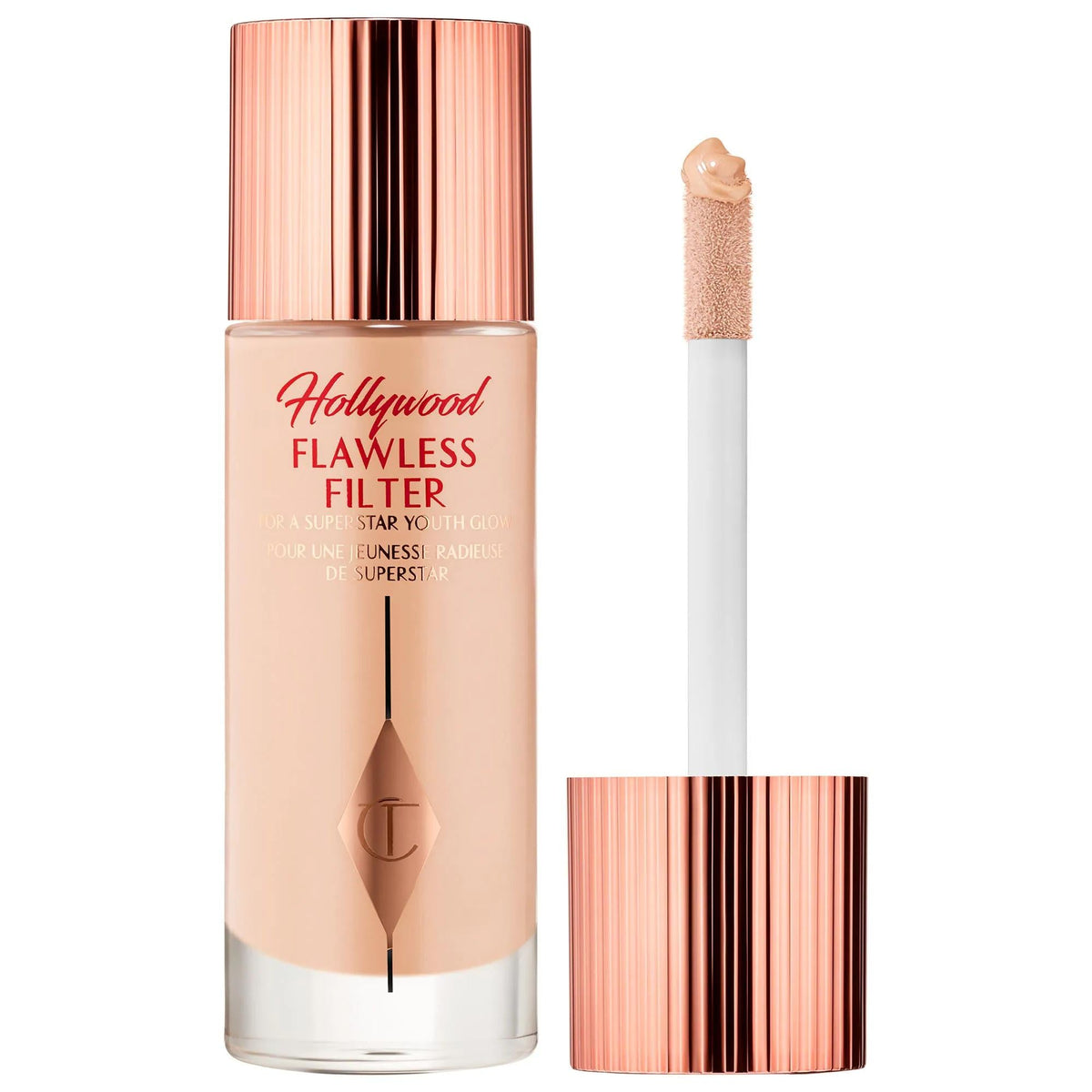 Hollywood Flawless Filter: Radiant Complexion Booster & Liquid Highlighter for Glowing, Youthful Skin - Cruelty & Paraben-Free by Beauty Care Bag