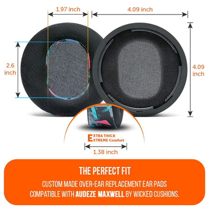 Audeze Maxwell Earpads - WC FreeZe Cooling GelCooling Gel Ear PadsTorqelo.com