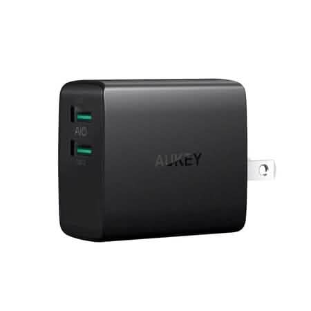 Aukey AMP Wall Charger Dual Port 4.8A USB Charger by EasyOptionXY