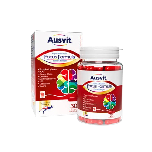 Ausvit Super Advanced Focus Formula Capsules 30 CountSupplementsTorqelo.com