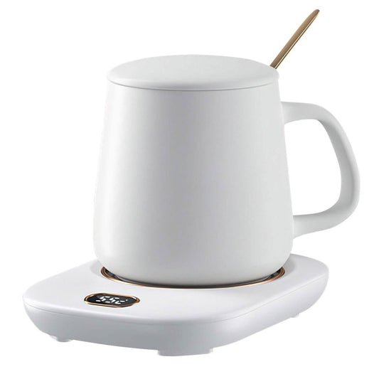 Auto Shut Off USB Coffee Mug Heating Plate with 3 Temperature Setting by EasyOptionXY