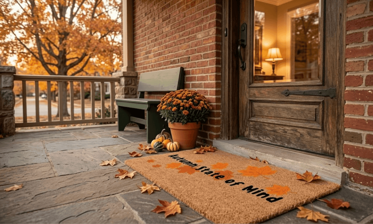 Autumn State of Mind Coir MatTorqelo.com