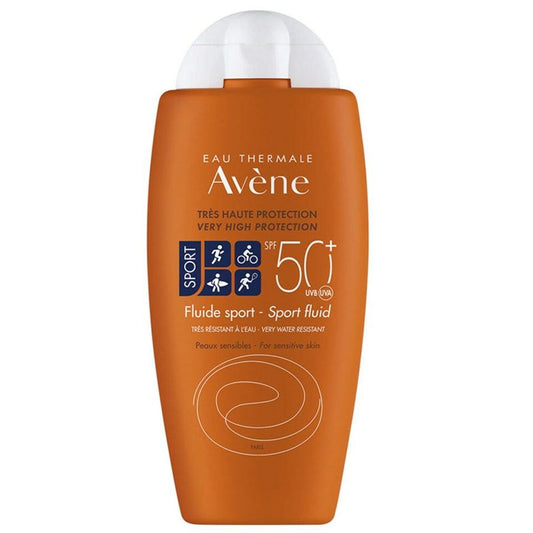 Avene Fluid Sport sunscreen cream SPF 50, 100 ml