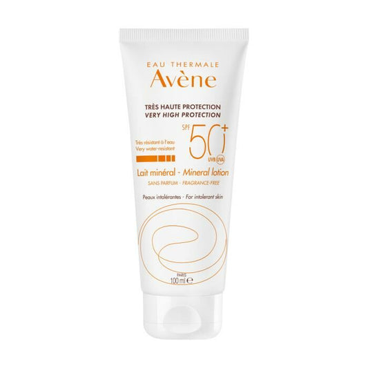 Avene Lait Mineral sun cream SPF 50+, 100 ml