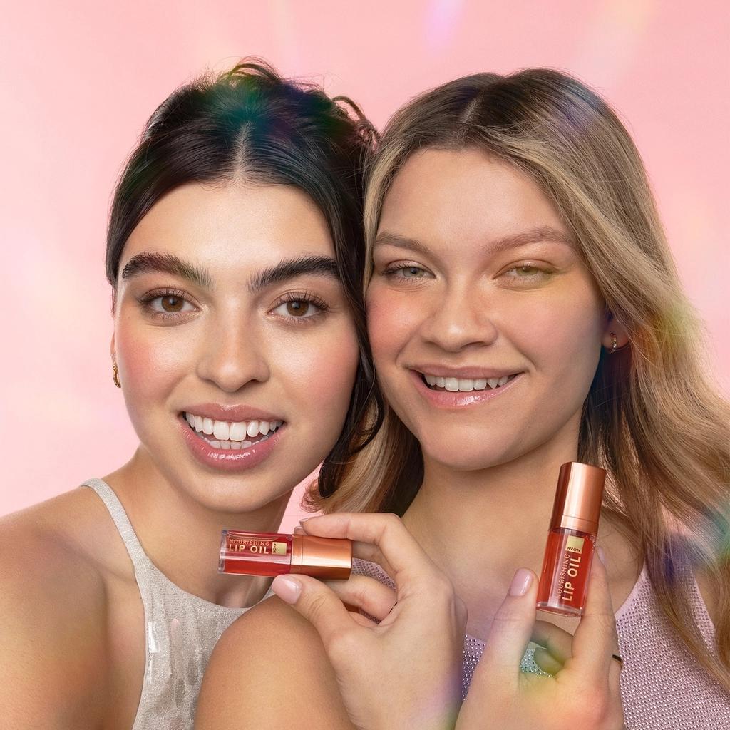 Avon Lip Oil Nourishing Tinted Lip Treatment in Take a Hint 7mlLip CareTorqelo.com