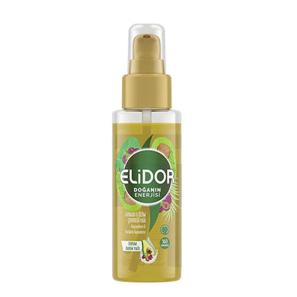 Elidor Avocado & Grape Seed Oil Hair Serum: Shine & Strength - Paraben Free, Lightweight Natural Hair Oil by Beauty Care Bag