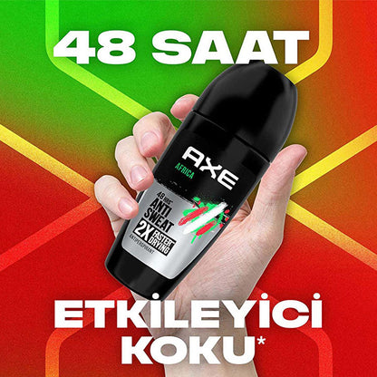 Axe Men's 48-Hour Protection Roll-On Deodorant with Africa Fragrance - Long Lasting Anti-Perspirant for MenDeodorantTorqelo.com