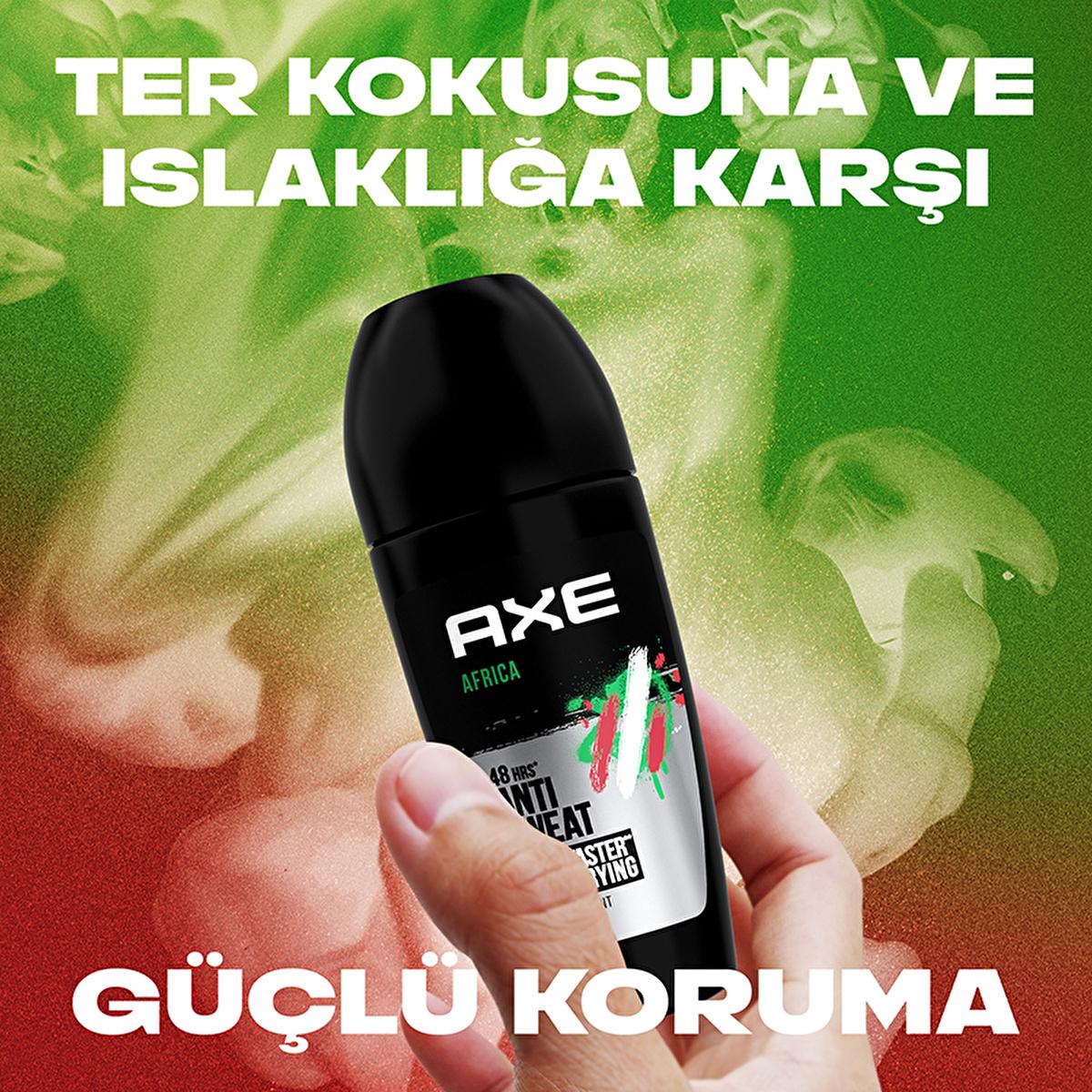 Axe Men's 48-Hour Protection Roll-On Deodorant with Africa Fragrance - Long Lasting Anti-Perspirant for MenDeodorantTorqelo.com