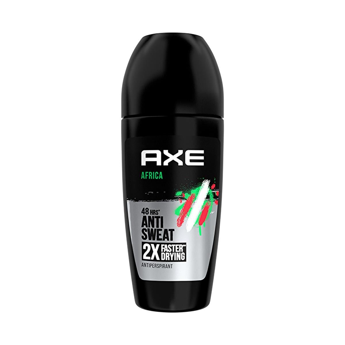 Axe Men's 48-Hour Protection Roll-On Deodorant with Africa Fragrance - Long Lasting Anti-Perspirant for MenDeodorantTorqelo.com