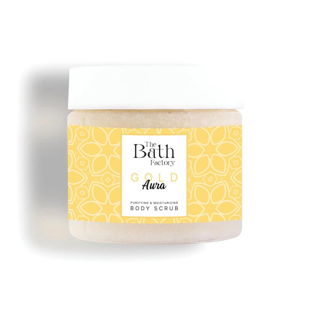 The Bath Factory Gold Aura Body Scrub 300g by Beauty Care Bag