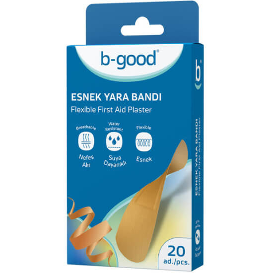 B Good Flexible Adhesive Bandages for Wound Care 20 ct by Beauty Care Bag