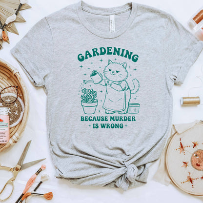 Gardening Graphic Tee for Garden Centers, Floral Plant Shops by Joyful Moose