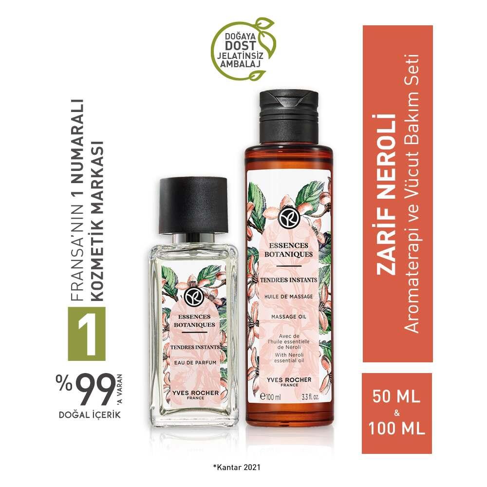 Zarif neroli aromatherapy and body care gift set with eau de parfum and body oil