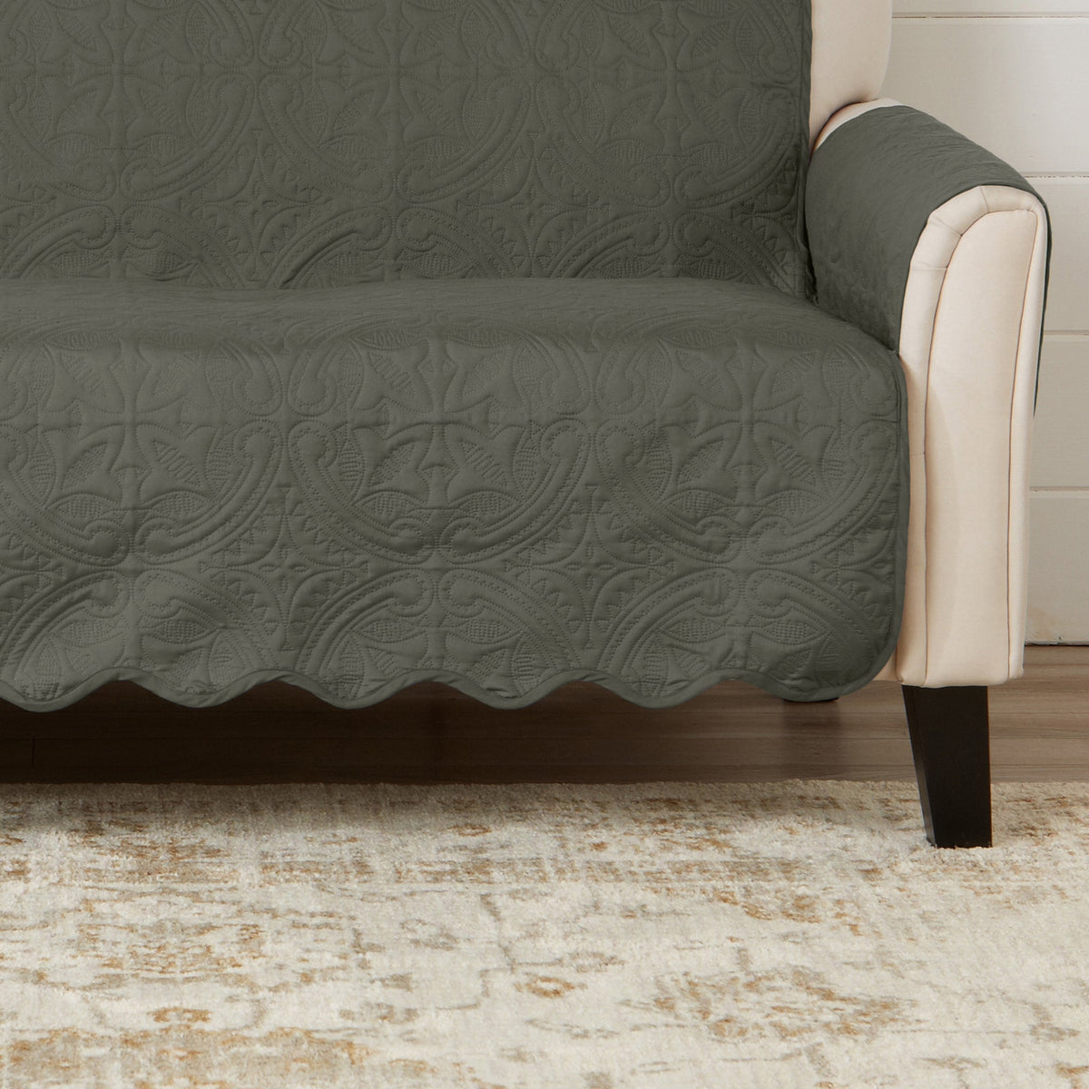 Medallion Solid Furniture Protector - Elenor Collection by Great Bay Home