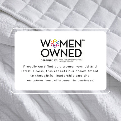 Box-Stitched Seersucker Quilt Set - Seersucker Collection by Great Bay Home