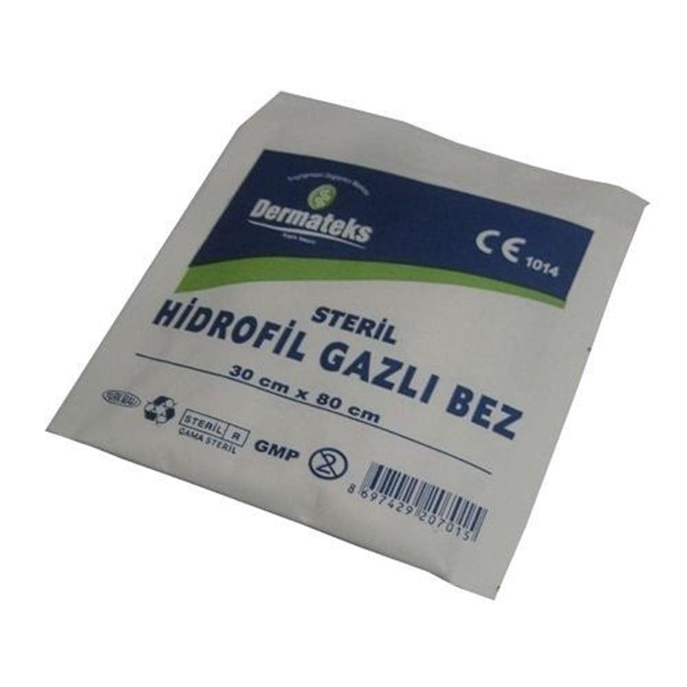 Dermateks Sterile Hydrophilic Gauze Pad - Absorbent Wound Dressing for Medical Use by Beauty Care Bag