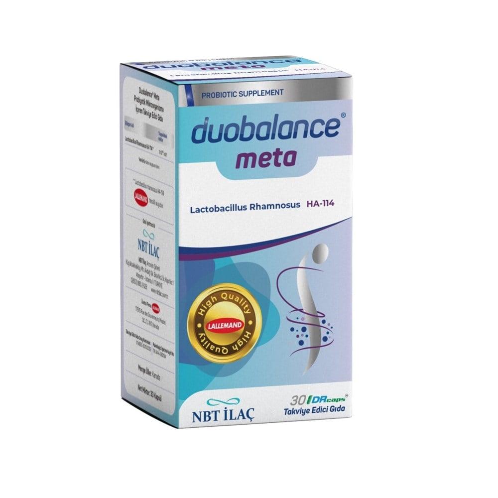 NBTLife Duobalance Meta Probiotic Supplement Capsules for Gut Health Support by Beauty Care Bag