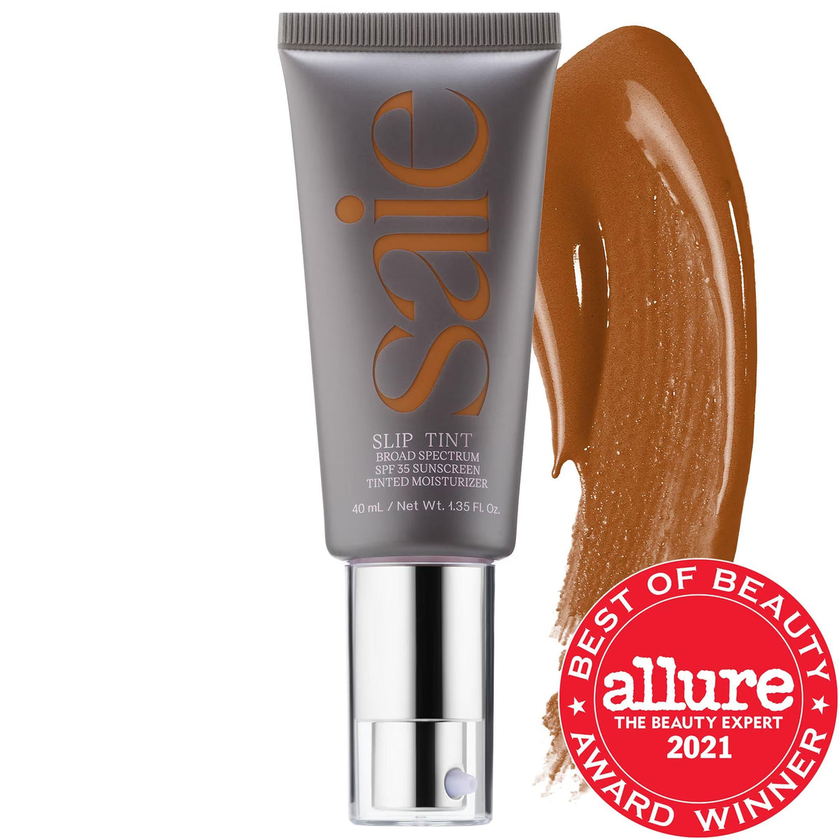 Saie Slip Tint lightweight tinted moisturizer SPF 35