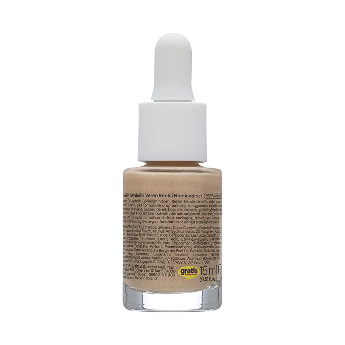 Beaulis Colored Moisturizing Makeup Base - Radiant Glow, Natural Complexion, 2 Color Options by Beauty Care Bag