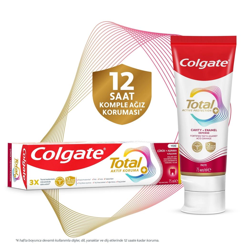 Colgate Total Cavity & Erosion Shield Toothpaste 75ml by Beauty Care Bag