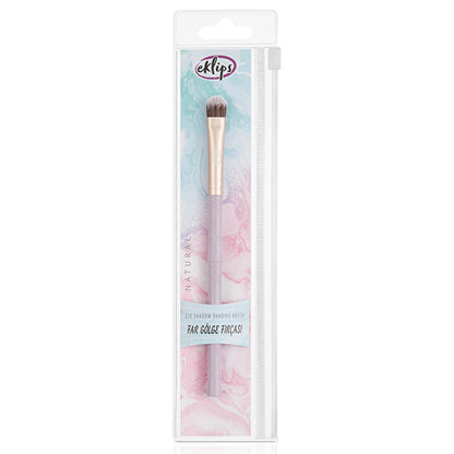 Eklips Natural Eyeshadow Brush: Soft Makeup Blending Brush for Flawless Eye Makeup Application - Gentle, Durable Bristles by Beauty Care Bag