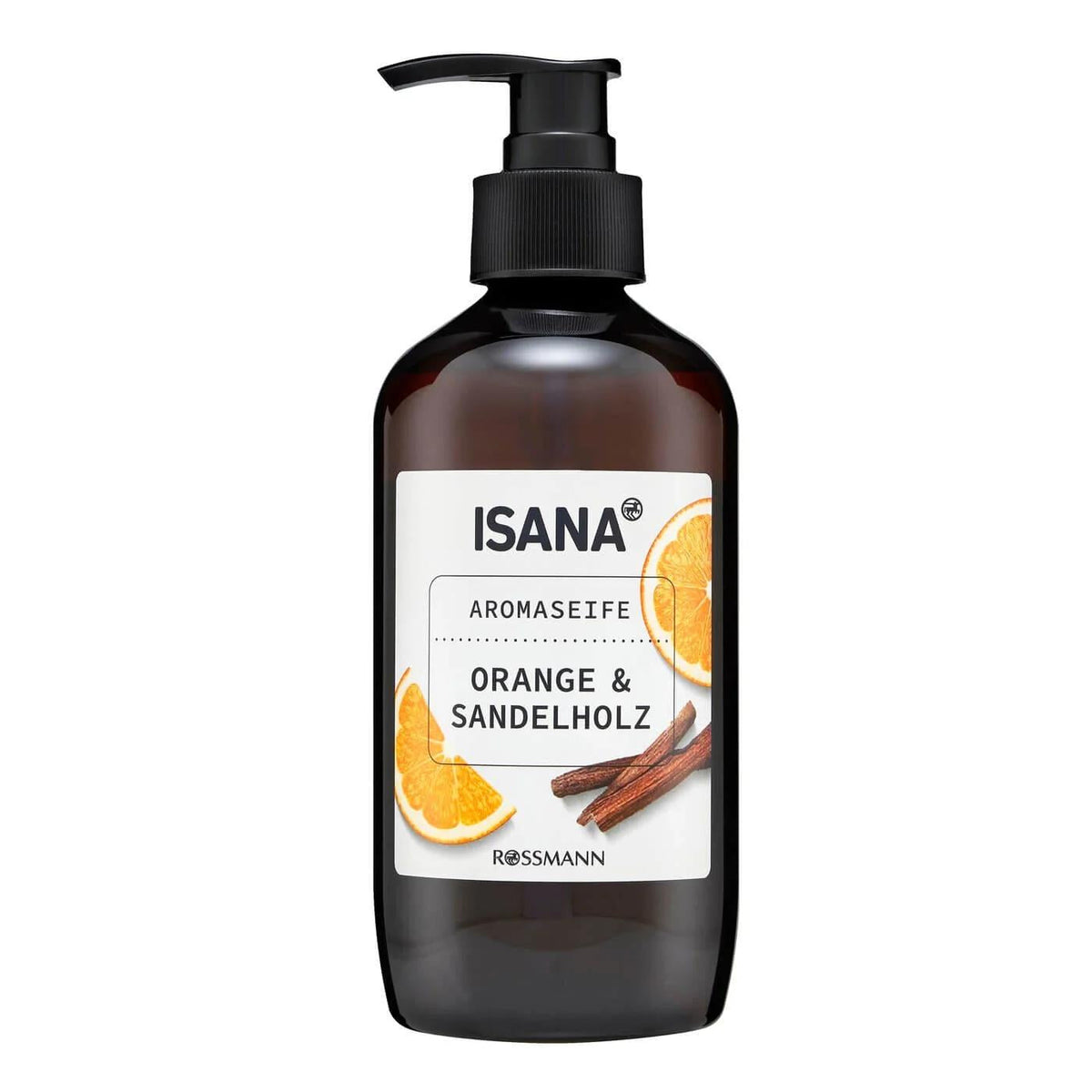 Isana Orange & Sandalwood Liquid Soap for Soft Hands 350 ml by Beauty Care Bag