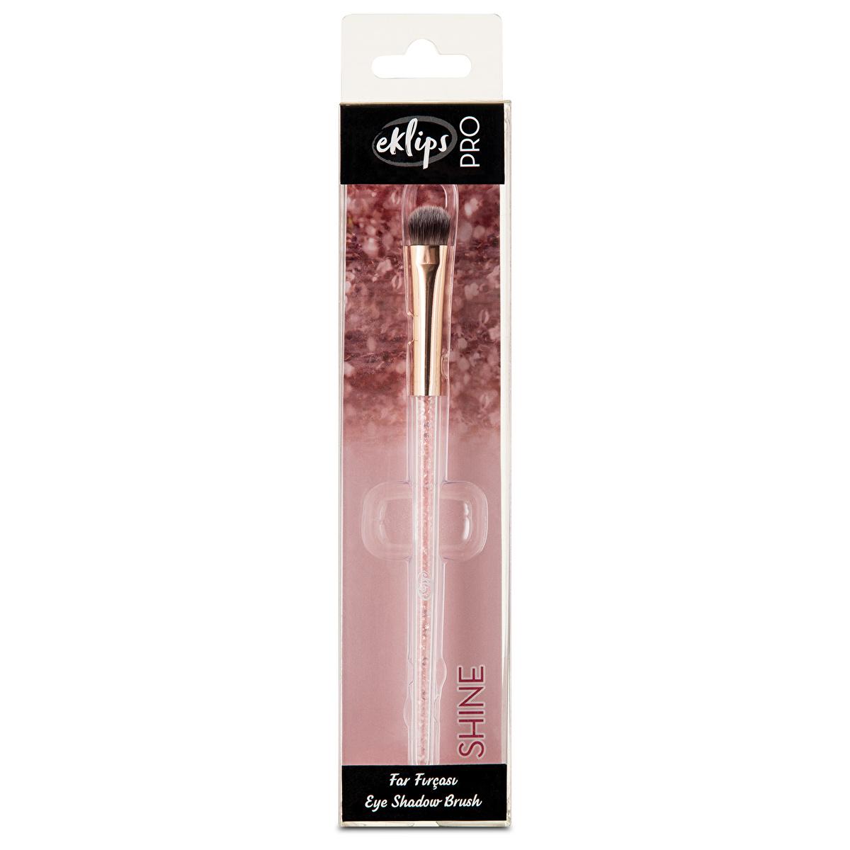 Eklips Pro Shine Eyeshadow Brush - Professional Makeup Tool for Precise Application by Beauty Care Bag