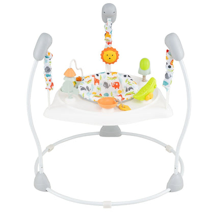 Baby Jump and Play Activity Center with Rotatable Seat and Interactive ToysTorqelo.com