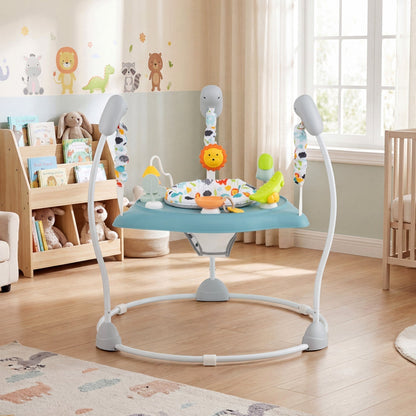 Baby Jump and Play Activity Center with Rotatable Seat and Interactive ToysTorqelo.com