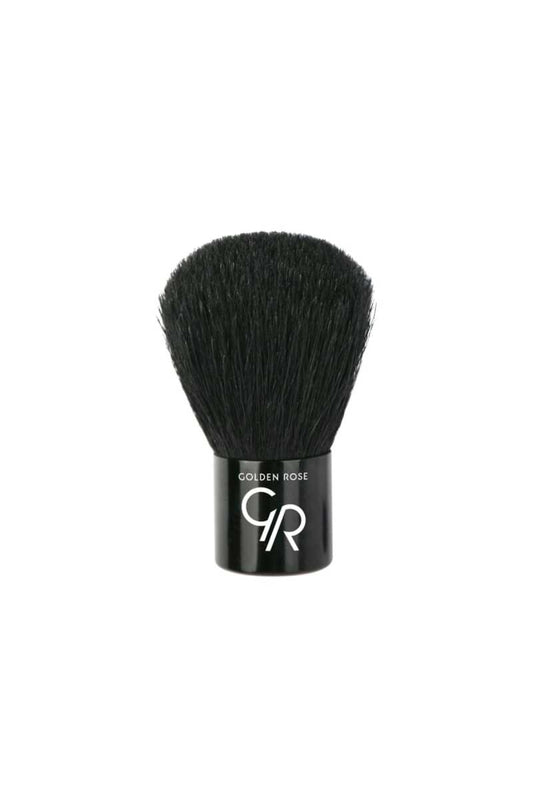 Golden Rose Baby Kabuki Brush Compact Makeup Tool by Beauty Care Bag