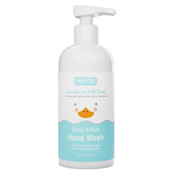 Babyton Natural Hand Wash for Babies & Kids 250 ml by Beauty Care Bag