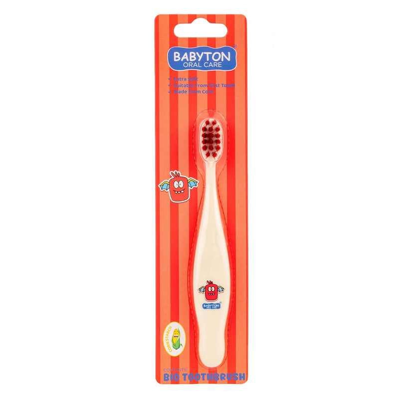 Babyton Bubu Ecological Kids Toothbrush with Soft Bristles by Beauty Care Bag