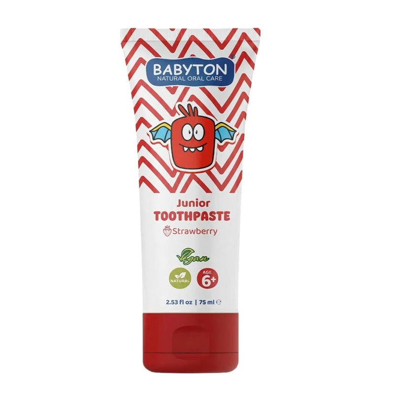 Babyton Junior Strawberry Toothpaste for Ages 6+ 75 mlOral CareTorqelo.com