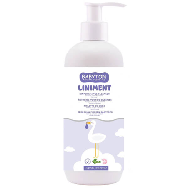 Babyton Liniment Diaper Change Cleanser for Sensitive Skin 400 ml by Beauty Care Bag