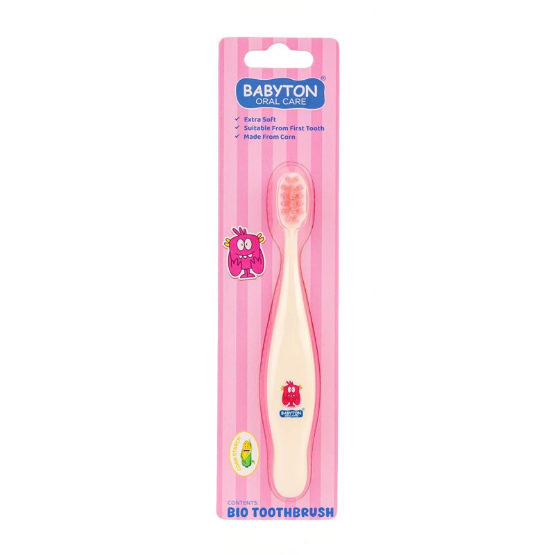 Babyton Pinky Ecological Kids Toothbrush with Soft BristlesOral CareTorqelo.com