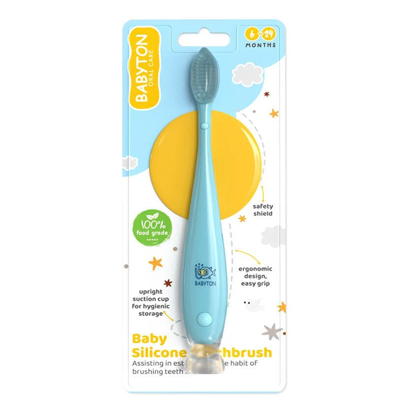 Babyton Silicone Toothbrush for Babies 6-24 MonthsOral CareTorqelo.com